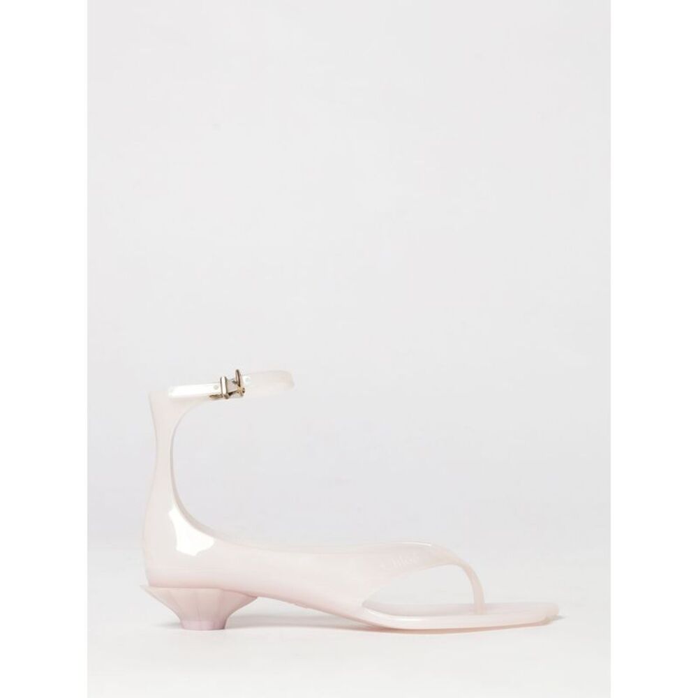 Chloe Women Chloe Jelly Pvc Thong Sandals With Adjustable Ankle Strap